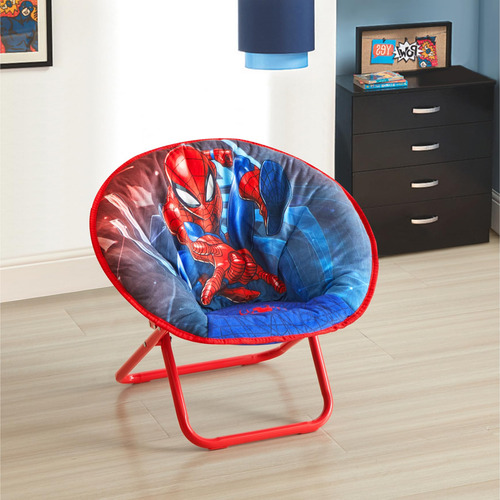 Silla De Platillo Spiderman Para Niños Pequeños