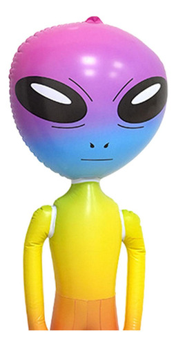 Juguetes Inflables Alienígenas Inflable Globo Colorido 90cm