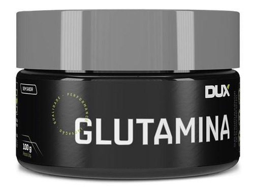 Glutamina - Pote 100g Dux Nutrition Sabor Natural