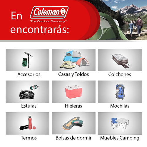 Hielera Flexible Termica 54 Latas 32 Horas Frio Coleman