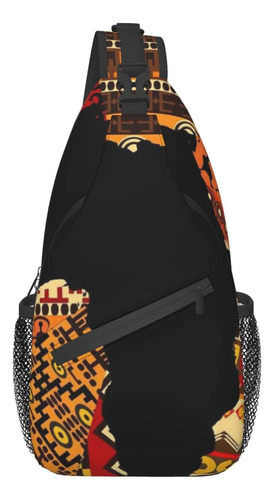 Bolso Bandolera Diseño Etnico Mapa Africano Para Hombro