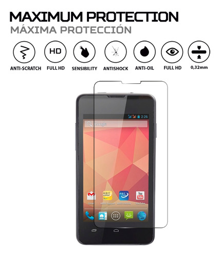 Protector Mica Pantalla Para Airis Tm420