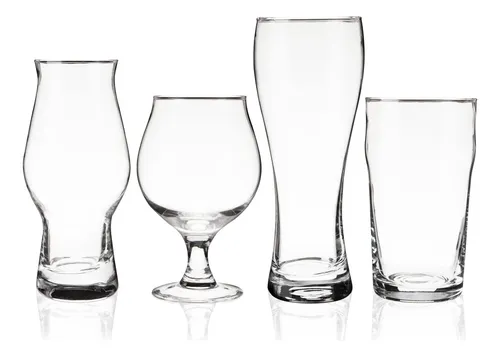 Kit De Cata De Cerveza Artesanal True - 4 Vasos Apto