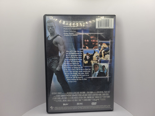 Black Eagle Dvd Import Jean Claude Van Damme (Usado)