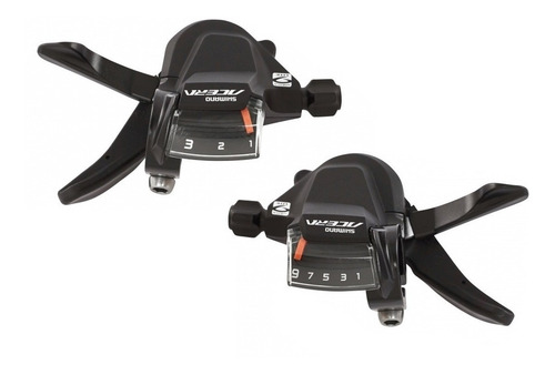 Par De Shifters Shimano Acera Sl M3000 3x9 Vel Rapid Fire+ 