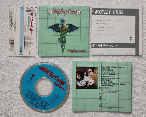 Motley Crue Dr Feelgood Japan Edition (Usado)