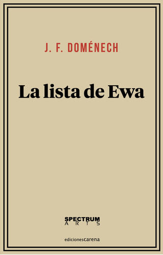 Libro La Lista De Ewa - Domã©nech, J. F.