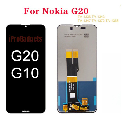 P1m Pantalla Táctil Lcd Para Nokia G10 Ta1334 G20 Ta1336