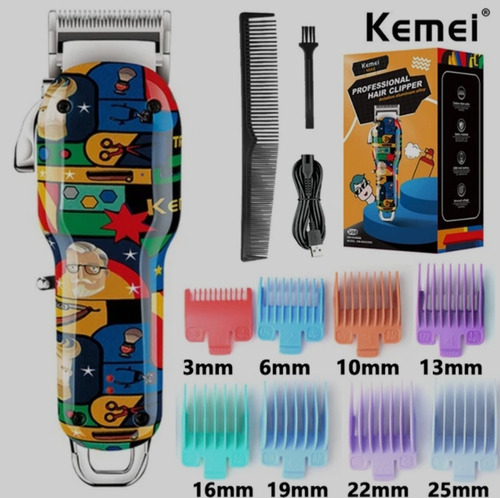 Kemei Max 9092 Maquina Profesional Para Barberos 