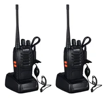 Comprar  Pack 2 Radio Transmisor Walkie Baofeng 888s + Manos Libre