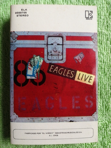 Eam Kct Eagles Live 1980 Edicion Peruana Elektra Don Henley