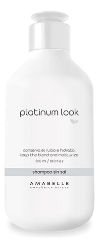 Shampoo Platinum Amazonica - mL a $186