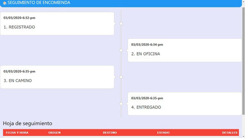 Sistema De Encomiendas-multisucursal-ticket-rastreo+codigo