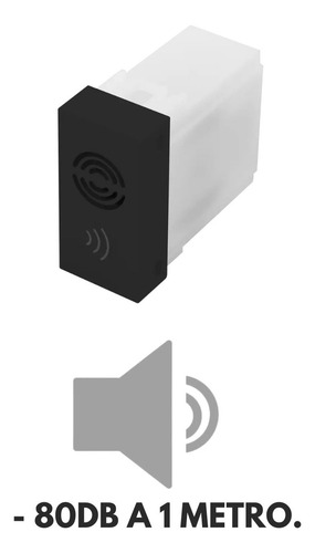 Módulo Cigarra Bivolt - Habitat Black - Fame