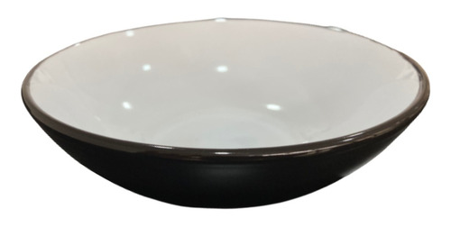 Set X 4 Bowl Ceramica 18cm Plato Tazon Negro S Y L Home