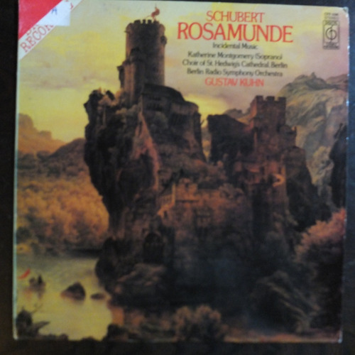 Vinilo  Schubert Rosamunde Incidental Music Gustav Kuhn