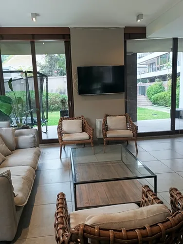 Espectacular Dpto Amoblado 2d 2b Providencia Arriendo 1 Año