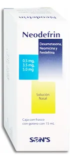 Solución Nasal Neodefrin(0.5 Mg/3.5 Mg/5.0 Mg)