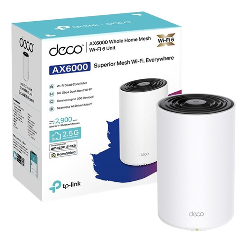 Access Point Tp-link Deco X80 Interior Ax6000 2.5g (pack 1)