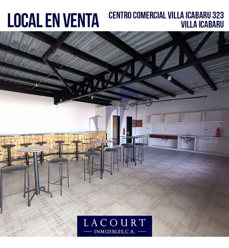 En Venta. Local Comercial Para Tu Negocio, Ubicado En El C.c. Villa Icabarú 323 - Urb. Villa Icabarú #vl