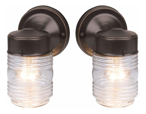 587311 Jelly Jar Classic 1 Luz, Paquete De 2 Luces De P...