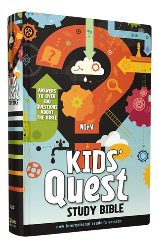 Libro: Nirv, Kidsø Quest Study Bible, Hardcover: Answers To