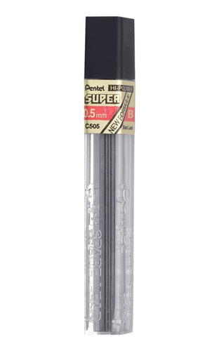 Grafite 0.5mm B Refil Com 12 Unidades Pentel