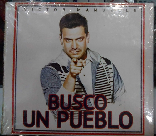 Victor Manuelle. Busco Un Pueblo. Cd Org Nuevo. Qqg. Ag. Pb.