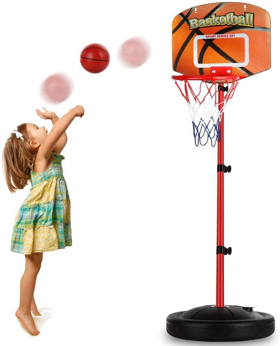 Auggie Cancha Aro De Baloncesto Ajustable Niños Niñas