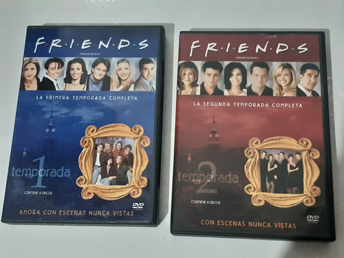 Friends Amigos Serie Temporada 1 Y Temporada 2. (Usado)