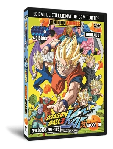 Dragon Ball Z Kai Série Completa e Dublada Em Dvd