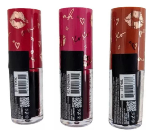 3 Tinta Para Labios To Dye For Lip Tint Italia Deluxe Varios