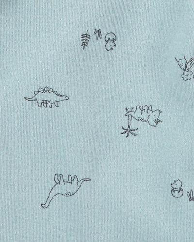 Imagen 5 de 6 de Pack 5 Bodies Manga Corta Dinosaurios Algodon Carters 1l7646