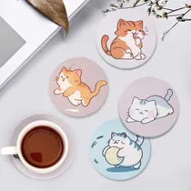 Comprar Posavasos Lindos, Juego De 6 Posavasos De Regalo Para De Los