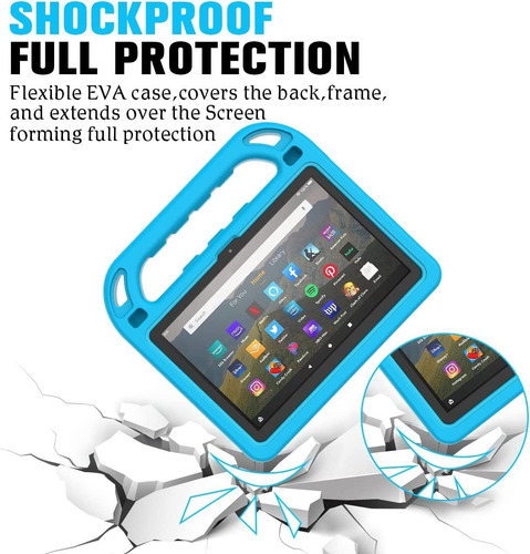 Imagen 7 de 8 de Forro Estuche Para Tablet Amazon Fire 8