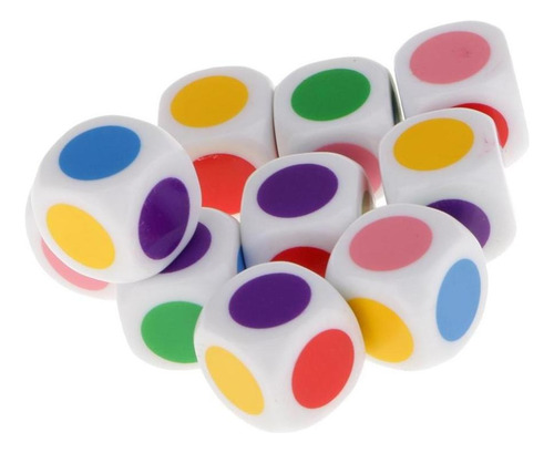 En Set Juguetes De Mesa Educativos 10pcs Dados / Juego