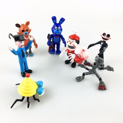 Five Nights At Freddy's Fnaf World - Kit De 12 Personagens