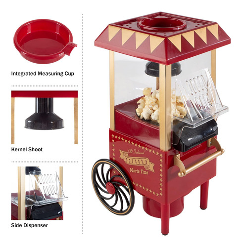 Air Popper Popcorn Maker - Máquina Popper De Bancada Estilo