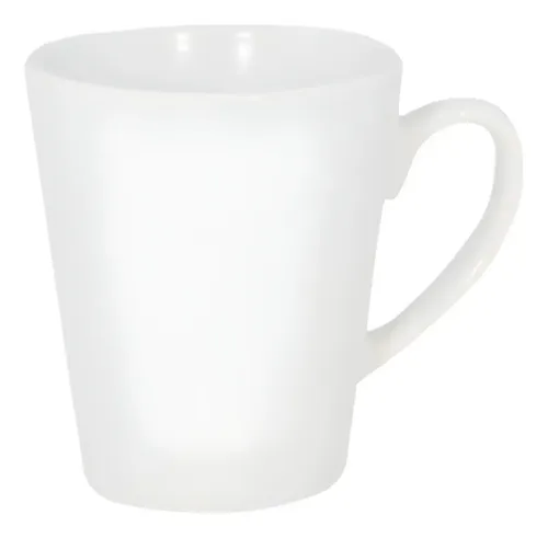 12 Pz Taza Conica Blanca 12 Oz Color Make Sublimar