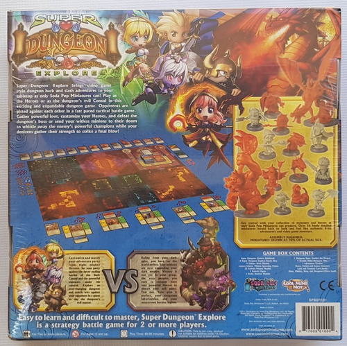 Super Dungeon Explore Juego De Mesa / Boardgame Nuevo!!! Oop