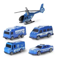 Comprar Juguete Set De Carros Carritos Vehiculos Niños 10 Piezas