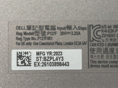 Laptop Dell Latitude 5540 I7 13th 16 Ram 512 Ssd 15in (Usado)