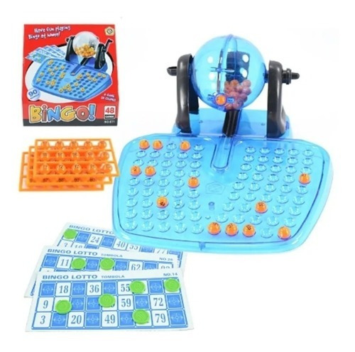 Juego De Mesa Bingo Lotto Tombola Envio Gratis
