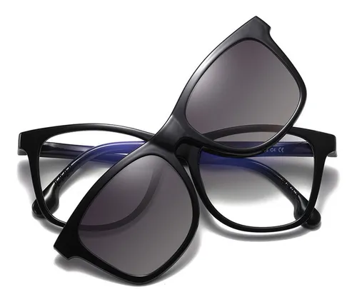 Lentes Sol Anteojos Clip On Polarizado Kevingston Bronson