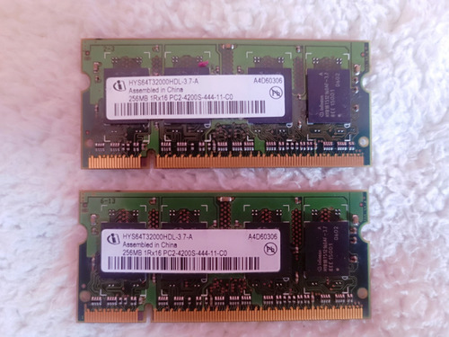 Infineon Hys64t32000hdl-3.7-a 256 Mb - Ddr2 4200s (Usado)