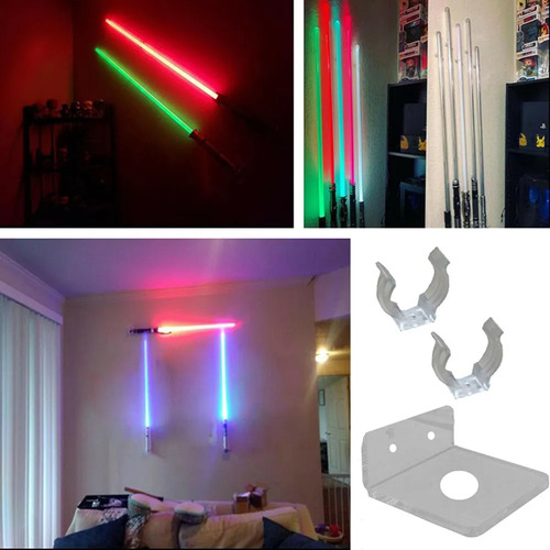 Soporte De Montaje En Pared En Forma De L Para Sable De Luz
