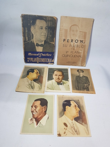 Imagen 1 de 10 de Perón Peronismo 2do Plan Quinquenal Libros + Posta Mag 56300
