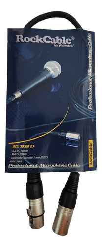 Cable Warwick Canon 50cm Pacheo Xlr Patcheo Musicapilar