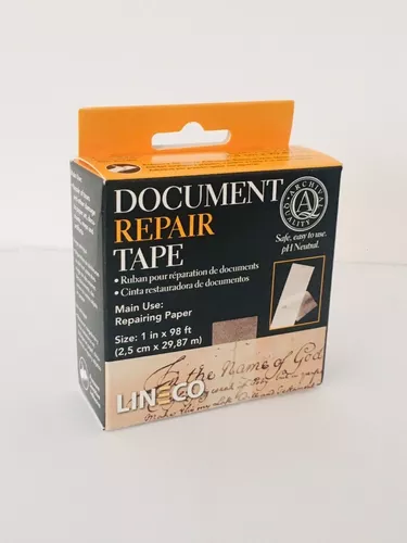 Lineco Document Repair Tape - 1 x 98 ft