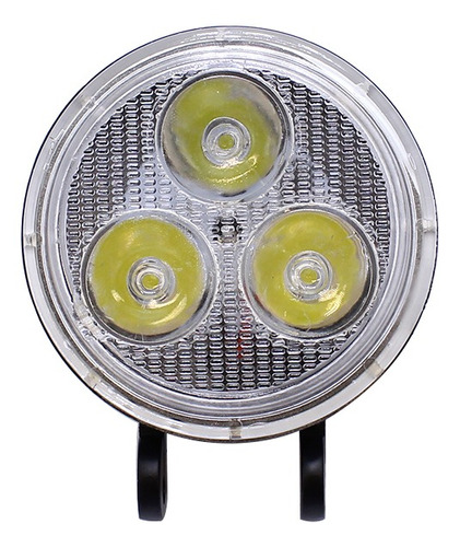 Foco Neblinero 3 Leds 12v - 12w Super Potente Moto Auto Udad